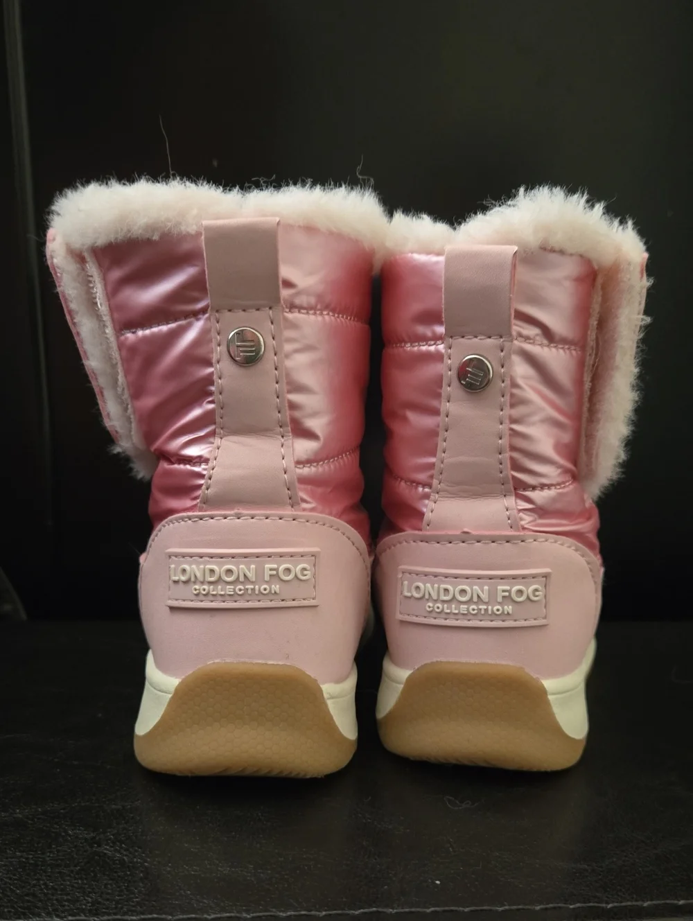 Toddler Pink London Fog Snow Boots